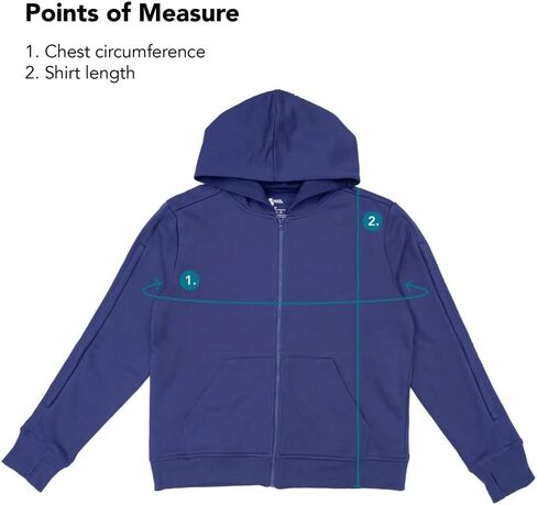 Spoonie Threads True Navy All-Access Full Zip Hoodie in Saudi Arabia