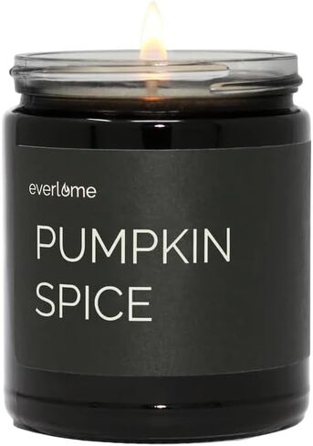 Premium Soy Wax Candle | Highly Scented Black Glass Jar Candles | Long Lasting, Clean Burn | 8 oz | Gifts for Man and Woman | Made in USA (Cedar + Balsam) in Saudi Arabia