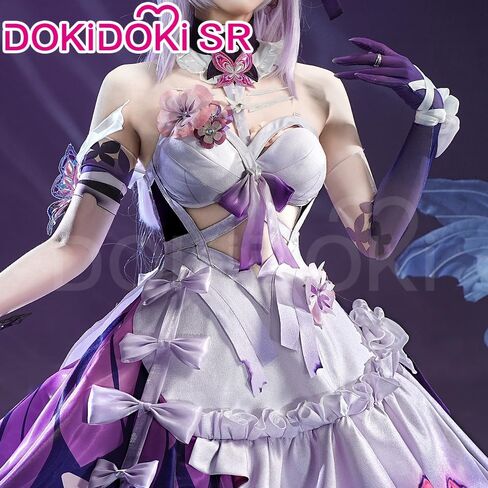 KIRA KIRA Castorice Cosplay Costume Doki-SR Full Set Game Honkai: Star Rail Castorice Cosplay Costume Halloween Outfits in Saudi Arabia