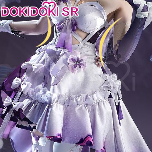 KIRA KIRA Castorice Cosplay Costume Doki-SR Full Set Game Honkai: Star Rail Castorice Cosplay Costume Halloween Outfits in Saudi Arabia
