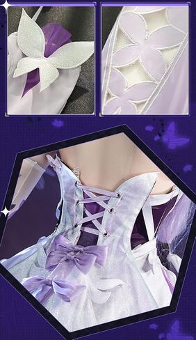 KIRA KIRA Castorice Cosplay Costume Doki-SR Full Set Game Honkai: Star Rail Castorice Cosplay Costume Halloween Outfits in Saudi Arabia