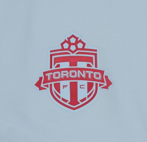 adidas Mens Toronto FC Away MLS - Major League Soccer Unlined Short, Clear Gey/Scarlet in Saudi Arabia