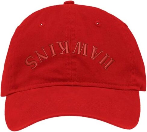 قبعة مطرزة من Go All Out Hawkins Upside Down Dad Deluxe Trucker Flatbill Baseball in Kuwait
