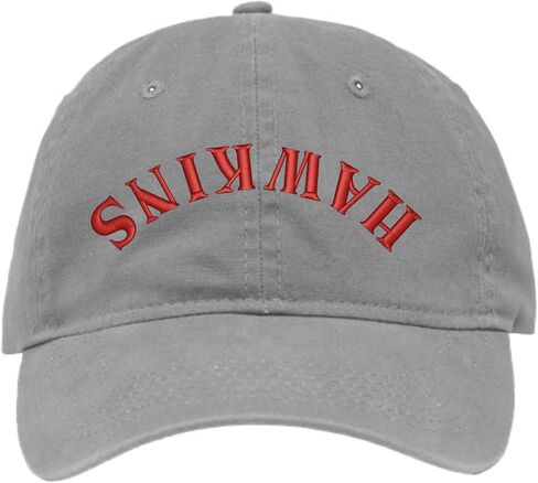 قبعة مطرزة من Go All Out Hawkins Upside Down Dad Deluxe Trucker Flatbill Baseball in Kuwait