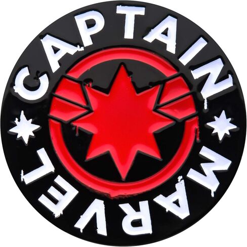 Marvel Captain Round Logo Enamel Pin in Saudi Arabia