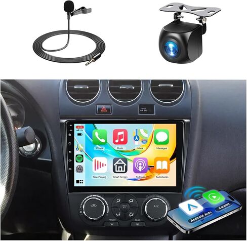 2+64G Stereo Android Car Stereo لـ Nissan Altima Teana 2008-2012 مع راديو Carplay Android Auto Car ، وحدة رأس من شاشة تعمل باللمس 9 ' in Kuwait
