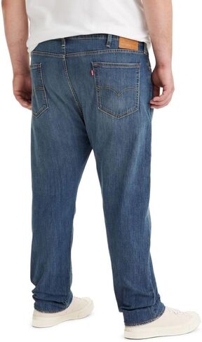 بنطلون جينز رجالي من Levi's 502 Taper Fit (متوفر أيضًا بمقاس كبير وطويل)، (جديد) Future Self، 52Wx30L كبير طويل القامة in Kuwait