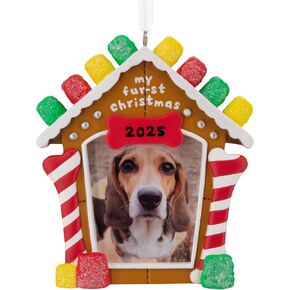 Hallmark My Fur-st Christmas 2025 إطار الصورة زينة عيد الميلاد، هدايا الحيوانات الأليفة in Saudi Arabia