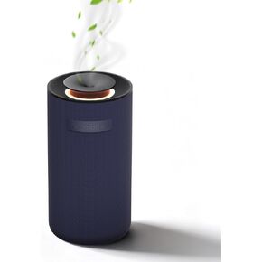 موزع روائح الزيوت العطرية بدون ماء من Aromabot، موزع رذاذ ذكي محمول بدون ماء للسيارة أو المنزل أو المكتب - أوضاع رذاذ مزدوجة، عملية تغليف قماش مريحة، بطارية قابلة لإعادة الشحن، ضوء LED in Kuwait