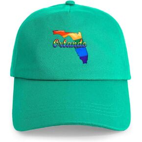 CafePress أورلاندو، فلوريدا، غاي برايد، قبعة بيسبول قابلة للتعديل in Kuwait