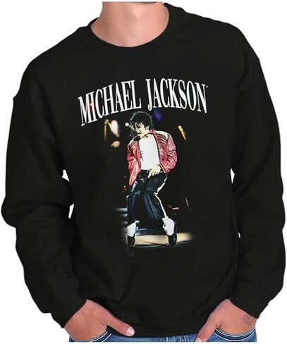 سويت شيرت بغطاء للرأس من Brisco Brands Michael Jackson Thriller Toe Stand للرجال والنساء in Saudi Arabia