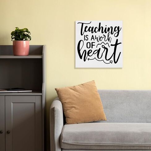 Thank You Teacher Gifts Funny Wall Art Decor Home Desk Room Decor Decorative Canvases Painting Teachers Day Thankings Day Birthday Appreational Gifts for Teacher Mentor Counselo in Saudi Arabia