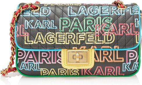KARL LAGERFELD womens Agyness With Love from Paris Shoulder Bag in Saudi Arabia