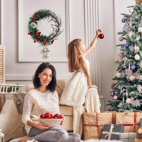 Jesus Crown of Thorns 11" Wearable Crown of Thorns for Cross Christmas Tree Topper Small Xmas Christian Gifts Religious Wreath Ring for Wall Window Fireplace Ornament Decor in Kuwait