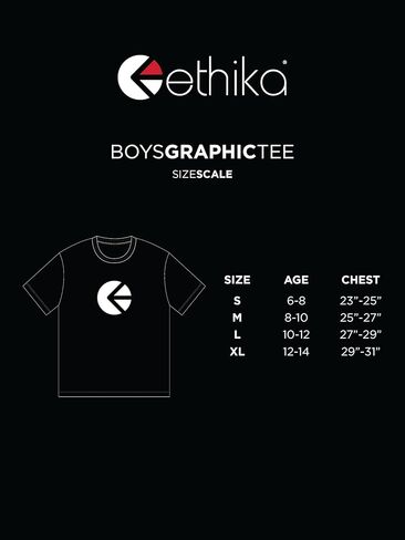 Ethika Boy's Graphic Tee | Icon -White- in Saudi Arabia