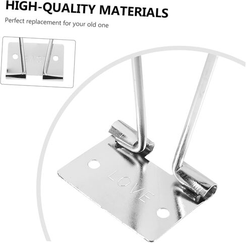 Cabilock 10pcs Iron Photo Frame Brackets Sturdy Picture Holders for Smooth Display Stand Non- Design for Pictures for Studios and Family Use in Saudi Arabia