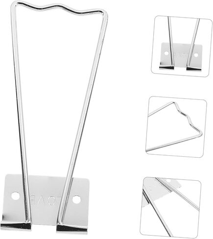 Cabilock 10pcs Iron Photo Frame Brackets Sturdy Picture Holders for Smooth Display Stand Non- Design for Pictures for Studios and Family Use in Saudi Arabia