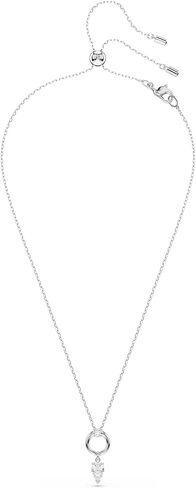 Swarovski Mesmera pendant, Pear cut, White, Rhodium plated in Saudi Arabia