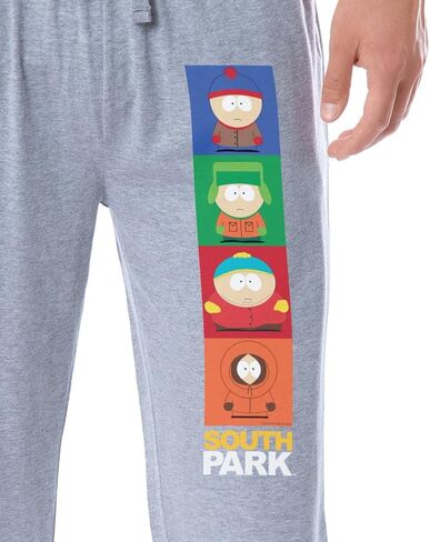 INTIMO South Park TV Show Mens' Stan Kyle Cartman Kenny Sleep Jogger Pajama Pants For Adults in Saudi Arabia