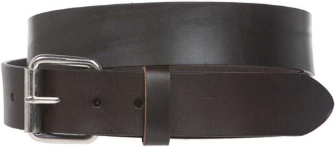 Big & Tall Oversize Snap on 1 1/2" Standard Plain Full Grain Leather Belt in Saudi Arabia