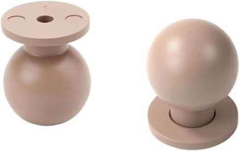 1 Piece of Furniture Door Handle Cabinet Drawer Wardrobe Auxiliary Hardware Accessories(Light Pink) in Saudi Arabia