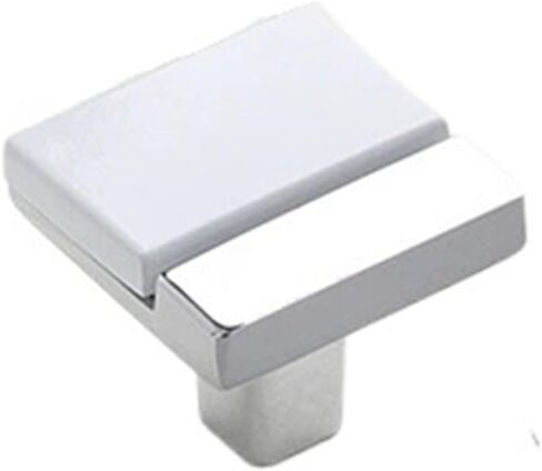 Hardware Modern Simple Furniture Drawer Handle Wardrobe Door 2 Pieces(Chrome White,155 * 28mm) in Saudi Arabia