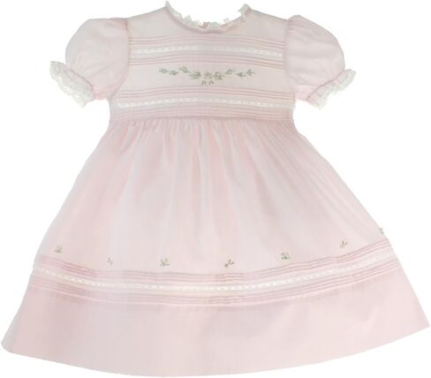 Girls Pink Heirloom Dress Floral Bullions 3T in Saudi Arabia