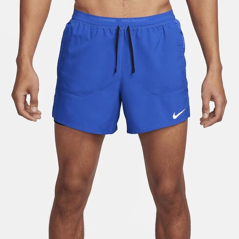 Nike Stride Men's Dri-FIT 5" 2-in-1 Running Shorts (Game Royal/Black/Black, FN2992-480) Size Small in Saudi Arabia