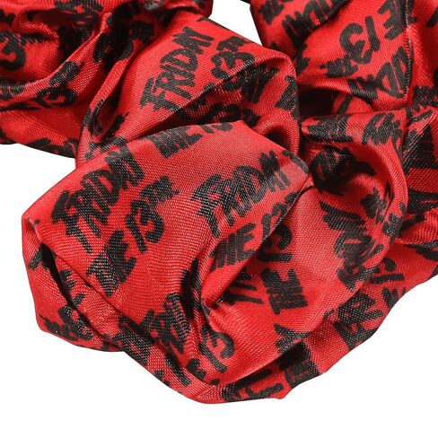 Friday the 13th AOP Stuffed Head 3 Pack Scrunchie Set in Saudi Arabia