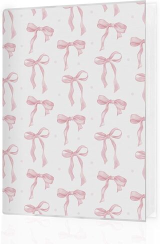 ألبوم صور القوس الوردي 4x6 يحمل 36 صورة، Coquette Pink Bow جمالية ألبوم صور صغير صورة كتاب ذكريات تذكار للعائلة التخرج الزفاف الذكرى السنوية السفر عطلة in Saudi Arabia