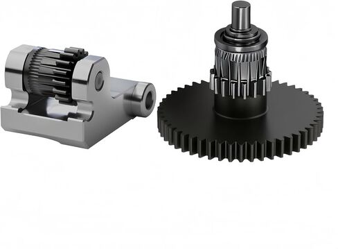 Hardened Steel Extruder Gear Kit for Neptune 4 Series, 3D Printer DLC Nano Coating Hardened Steel Extruder Dual Gear and POM Gear Kit for Elegoo Neptune 4/Pro/Plus/Max in Kuwait