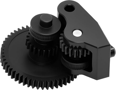 Hardened Steel Extruder Gear Kit for Neptune 4 Series, 3D Printer DLC Nano Coating Hardened Steel Extruder Dual Gear and POM Gear Kit for Elegoo Neptune 4/Pro/Plus/Max in Kuwait