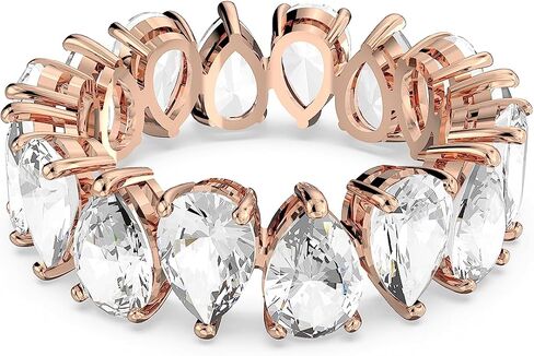 SWAROVSKI Vittore Pear Ring 5585425 White Woman in Saudi Arabia