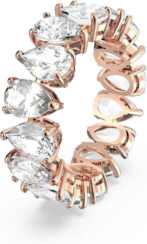 SWAROVSKI Vittore Pear Ring 5585425 White Woman in Saudi Arabia