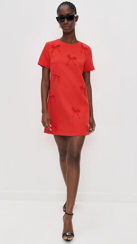English Factory Women's Bow Detailed Mini Dress in Saudi Arabia