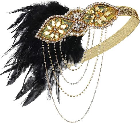 BABEYOND فساتين فلابر 1920s Gatsby - Roaring 20s مجموعة فستان مطرز بالترتر فستان هامشي in Kuwait