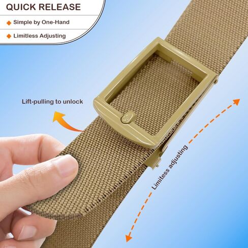 DOOPAI Stretch Canvas Belt for Men, Adjustable Elastic Holeless Web Belt for Casual, Golf, and Work, with Bottle Opener in Saudi Arabia