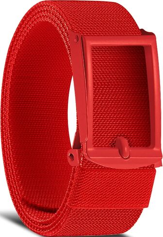 DOOPAI Stretch Canvas Belt for Men, Adjustable Elastic Holeless Web Belt for Casual, Golf, and Work, with Bottle Opener in Saudi Arabia