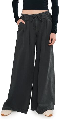 Free People Womens Julien Wide Leg Chino in Saudi Arabia