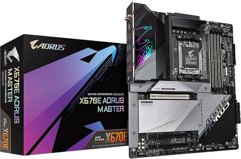 GIGABYTE X870E AORUS Xtreme AI TOP AMD AM5 LGA 1718 Motherboard, E-ATX, DDR5, 4X M.2, PCIe 5.0, USB4, WIFI7, 10GbE LAN, EZ-Latch, 5-Year Warranty in Kuwait