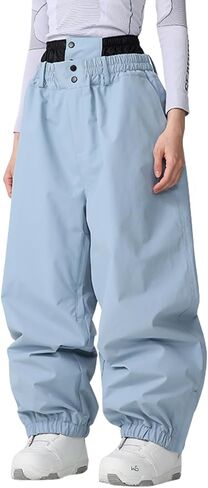Baggy Skiing Pants for Women and Men Shell Breathble Snow Pants Waterproof Outdoor Snowboard Pant in Saudi Arabia