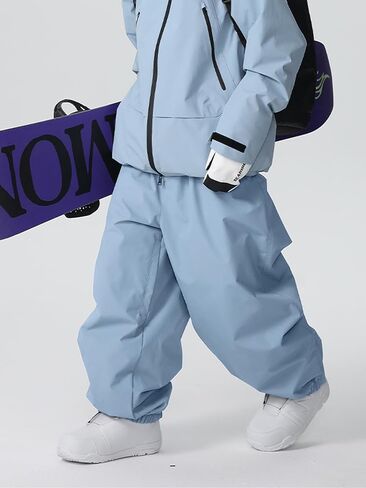 Baggy Skiing Pants for Women and Men Shell Breathble Snow Pants Waterproof Outdoor Snowboard Pant in Saudi Arabia