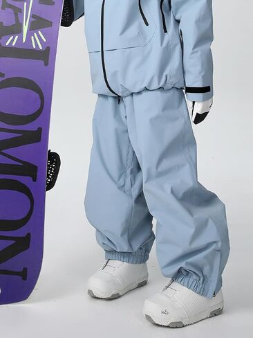 Baggy Skiing Pants for Women and Men Shell Breathble Snow Pants Waterproof Outdoor Snowboard Pant in Saudi Arabia