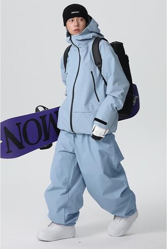 Baggy Skiing Pants for Women and Men Shell Breathble Snow Pants Waterproof Outdoor Snowboard Pant in Saudi Arabia