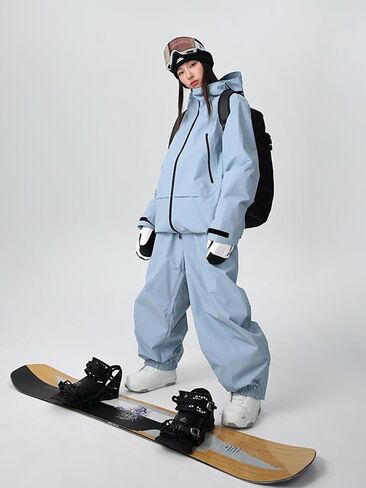 Baggy Skiing Pants for Women and Men Shell Breathble Snow Pants Waterproof Outdoor Snowboard Pant in Saudi Arabia