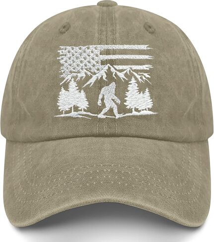 قبعة Sasquatch Bigfoot Believe Mountain Hat، قبعة بيسبول مضحكة ذات قدم كبيرة Sasquatch هدايا للرجال والنساء in Kuwait