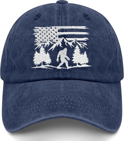 قبعة Sasquatch Bigfoot Believe Mountain Hat، قبعة بيسبول مضحكة ذات قدم كبيرة Sasquatch هدايا للرجال والنساء in Kuwait