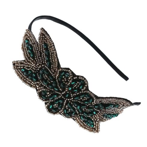 Beaupretty 1920S Headband Flapper Hair Accessory Lightweight Rhinestone Wedding Bride Headdress Party Hairband Retro Design in Saudi Arabia