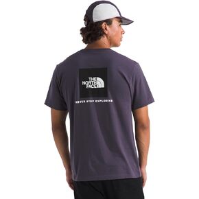 تي شيرت Core Box NSE بأكمام قصيرة للرجال من The North Face - تي شيرت برسومات شعار كلاسيكي، نسيج قطني ناعم، مقاس عادي، غسق لا نهاية له، مقاس XX-Large in Saudi Arabia
