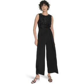 Tommy Hilfiger womens Sleeveless Bodice Lined Self Tie Jumpsuit in Saudi Arabia